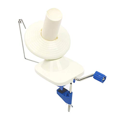 Yarn Ball Winder, Hand-Operated Yarn Ball Winder Swift Yarn Winder for Swift Yarn Fiber String Ball - Thumbnail 5