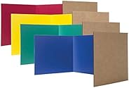 Flipside Products 60045 12" x 48" Study Carrel, Color Assortment (Pack of