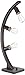 Franklin Iron Works Norris Metal Arc Table Lamp