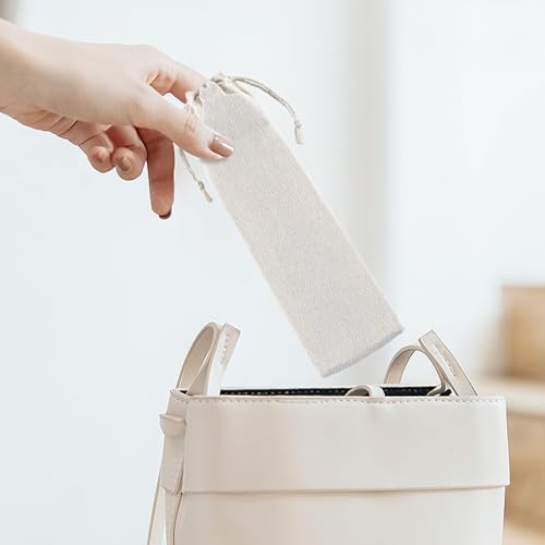 T Tersely 13pcs Reusable 304 Stainless Steel Straws- Various Metal Straws with 4 Straight 5 Bent 2 Boba Straws 2 Cleaning Brushes - Eco Friendly Drinking Straws (Silver)