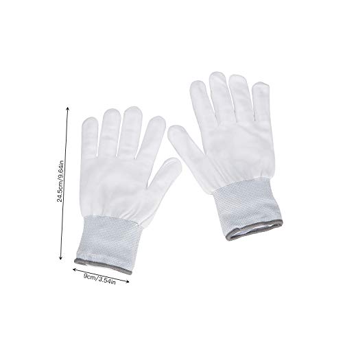 lychee LED Light Up Gloves 6 Adjust Modes Lights Toys Rave Gloves for Kids&Adults Party/Light Show /Glow Party/Halloween/Christmas/Birthday Gift (Blue)
