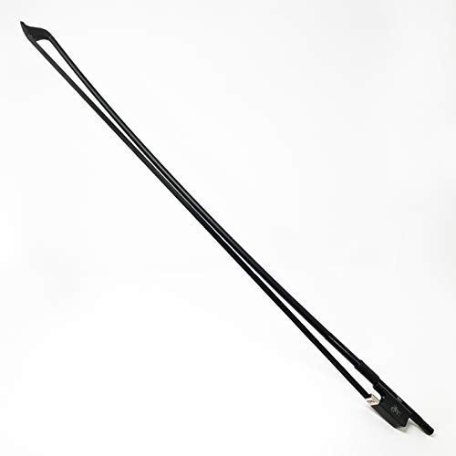 The Piano Guys Bruce Carbon Fiber Viola Bow | Full Size 4/4 Bows With Inlaid Ebony Frog & Premium Aduu Horse Hair