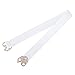 Women's Wide Hook Stretch Elastic Waist Belt Waistband S T010410-2