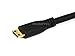 Monoprice 9inch 30AWG High Speed HDMI Mini Connector male to HDMI Mini Connector male - Black