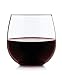 Libbey Vina Stemless Red-Wine Glasses (16.75oz/Set of 4)