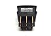 GAMA Electronics Mini 3 Position Double Pole Momentary On-Off-Momentary On Rocker Switch DPDT