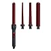 Cherry Professional Red Cherry Interchangeable Thermolon Hair Curling Iron Set with Variety of Sizes Premium Quality Professional Hair Curling Wandsthumb 3