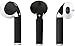 AirPod Skins, Charging Case & Straps Bundle - Stylish and Protective Wraps and Cover (Matte Black)