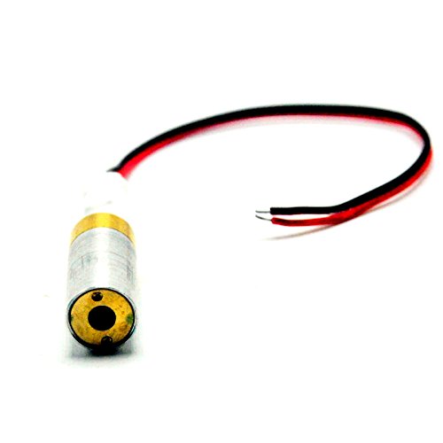 Jolooyo INDUSTRIAL/LAB 532-10 5VDC Green Laser DOT Diode Module
