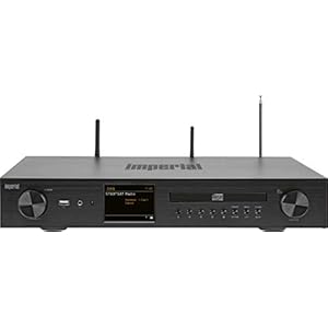 Imperial DABMAN i550 CD HiFi-versterker internetradio (DAB+/DAB/FM/WLAN/LAN, Bluetooth, streaming diensten, cd-speler…