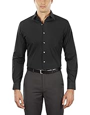 Van Heusen Men's Dress Shirt Fitted Poplin Solid