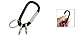 Aluminum Carabiner Camping Bag Hook Split Keyring Chain