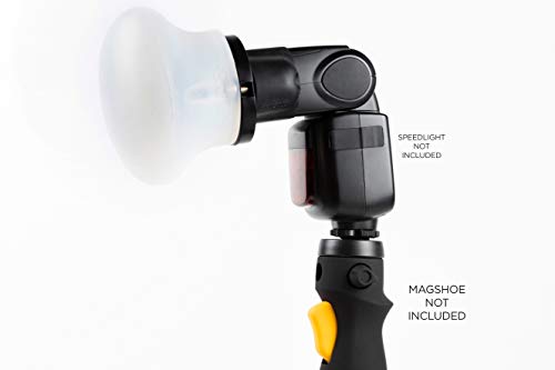 MagMod Starter Flash Kit - Fits Most Speedlights - Includes MagGrip, MagSphere, and MagGrid - Thumbnail 4