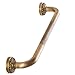 Grab Bars for Bathtubs and Showers Anti Slip Shower Grab Bar for Seniors Elderly 19 Inch Antique Brass