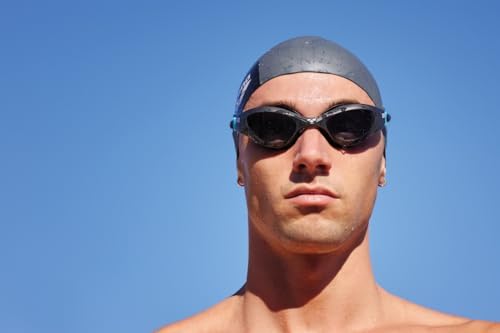 The One Gafas de Natación Unisex para Adultos, Gafas para Piscina con Lentes Anchas, con Protección UV y Tratamiento Antiempañamiento, Puente Nasal Autoajustable, Juntas Orbit-Proof