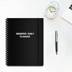 Undated Daily Planner - Undated Planner with Hourly