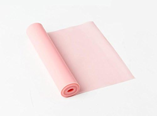 WE&amp;ZHE Yoga Elastic Band Rally Rope Resistance Bands Pull Rope High elasticity Rally with Environmental Protection Tasteless Natural latex Stretching belt Fitness 5 Colors , pink