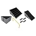 TECH DECK - Build-A-Park - Kicker to 6 Stair Rail (Grey/Black)