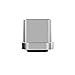 Wsken USB Type C Cable Magnetic Plug Fast Charger Adapter Connector for Android (Type C Silver)