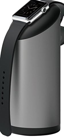Apple Watch Charging Stand, KikerTech Charging Stand Made with Premium Aluminum and Cable Management System - for All Apple Watch Series 1, 2, and 3 (Charcoal Gray)