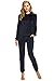 Hotouch Women's Solid Velour Sweatsuit Set Hoodie and Pants Sport Suits Tracksuits