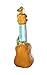 Old World Christmas Ornaments: Ukulele Glass Blown Ornaments for Christmas Tree (38040)