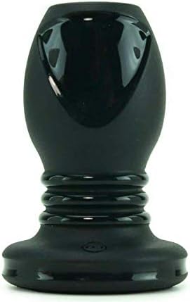 CollectionofProducts Elite Silicone The Stretch Small Hollow Black Plug Kind6543