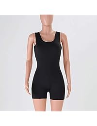 IyMoo Sexy sin mangas Tank Tops corto Romper Deportes Mono Body Traje de una pieza corto