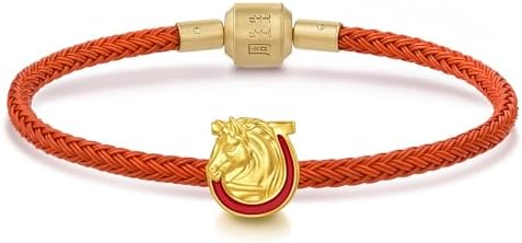 Amazon.com: CHOW SANG SANG 999 24K Gold Charme Blessing Bracelet