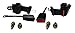 (2)Universal Retractable Seat/Lap Belt Kit for Club Car, Yamaha, EZGO Golf Cart