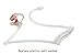 3'2 Wire Acoustic Tube Earpiece Mic Compatible with Motorola G9000 GP1200 GT9000 XTS 1500 XTS 2500 XTS 3000 XTS 3500 XTS 5000 XTS 5000R HT1000 Headset Mic