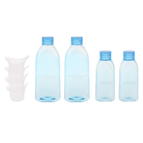 Tcplyn High Quality Eyecup Eyewash Container Eye Wash Cleaning Cleaning Leakage Travel Supplies 8 pcs Plastic Bottle 2 Size Durability