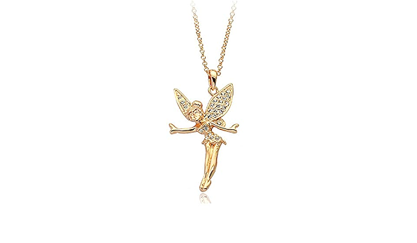 Gold Plated Tinkerbell Swarovski 
