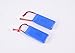 YouCute 2pcs 7.4v 1200mah Battery and 1to2 Charger for YIZHAN X6 JJRC Tarantula H16 Rc Quadcopter Drone Spare Parts