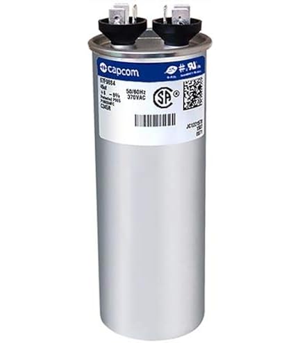 97F9884 45 uf MFD 370 Volt VAC - Replacement Round Run