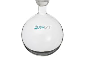 USA LAB 2000mL Spherical Joint Round Bottom Receiving Flask - 1 Neck 35/20 - USAlab