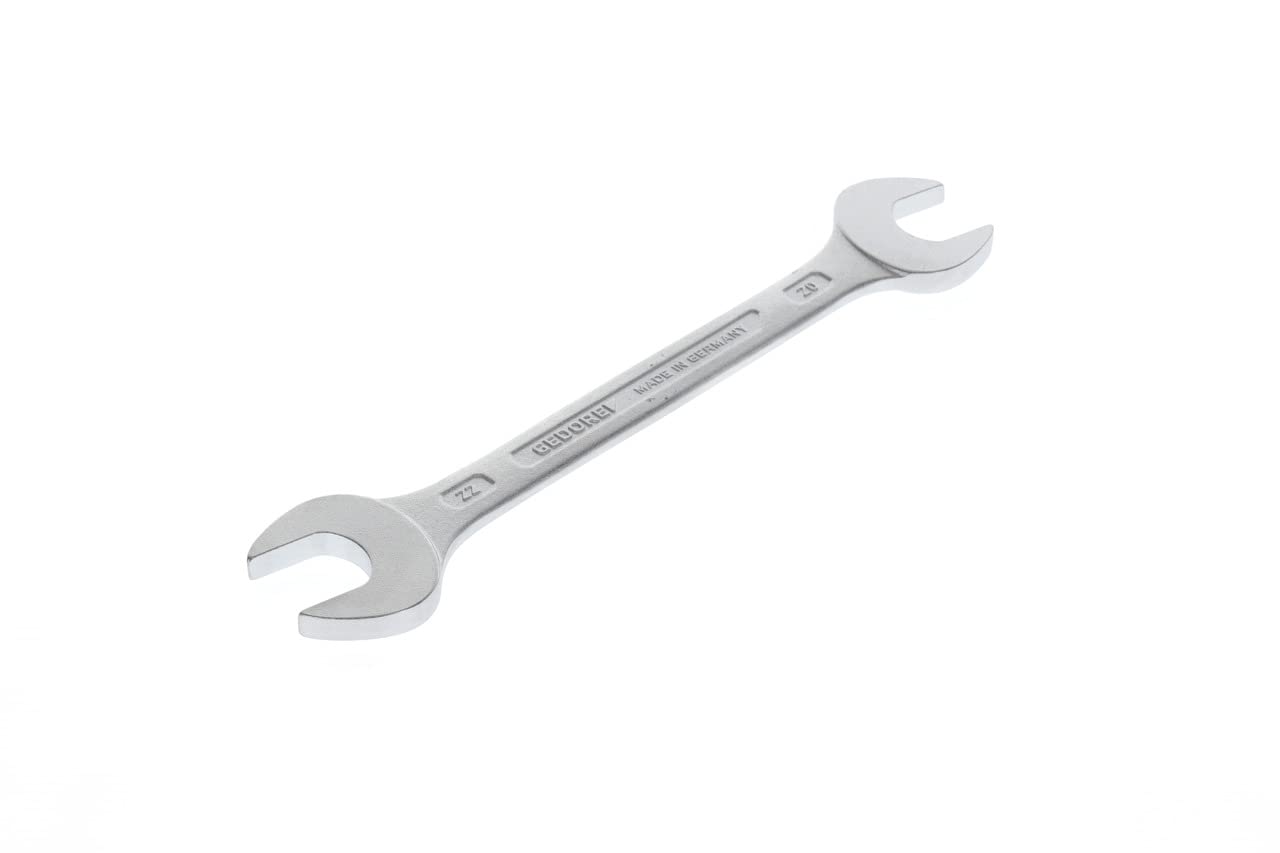 Gedore 6-20X22 20 x 22 mm D3110 Double Open Ended Spanner - Silver