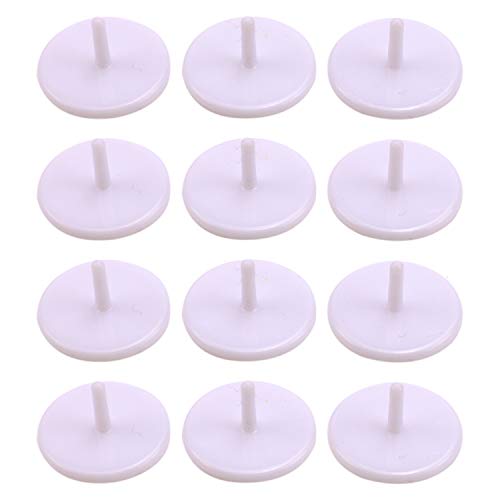 Monrocco 100 Pcs White Plastic Golf Ball Position Marker Outdoor Ball Markers