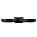 The Anti-Anxiety 360 Spinner Helps Focusing Fidget Toy [3D Figit] Tri-Spinner EDC Focus Toy for Kids & Adults - Best Stress Reducer Relieves ADHD Anxiety Boredom Metal Bearing (Black)