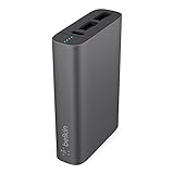 Belkin MIXIT Metallic Power Pack 6600 mAh Battery Pack with 6-Inch Micro USB Cable (Gray)