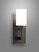 Linea di Liara Brio Dark Bronze Sconce Frosted Glass Shade Modern Sconces Wall Lighting Fixture Bathroom Wall Sconce Vanity Wall Sconce and Hallway Wall Light Fixtures, UL Listed