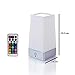 WRalwaysLX LED Square Night Light with Remote Control,Color Changing Table Lamp Battery Operated Lamp for Kids Room, Bedroom,Kitchen USE 3xAA Battery (not Include)
