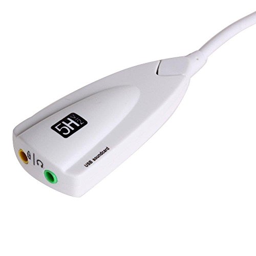 USB-Sound-5hv2-USB-71-Sound-12-Channel-Sound-Adapter-Equalizer-USB-20-Steel-Sound-White