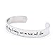 LParkin Sister Bracelets Birthday Gifts A Sister is God's Way of Making Sure We Never Walk Alone Stainless Steel Polished 6”*3/8”
