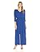 James & Erin Women's Button-Front Georgette Maxi Dress