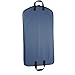 WallyBags Lightweight Durable Garment Bag for Travel and Storage, Navy, 40-inch