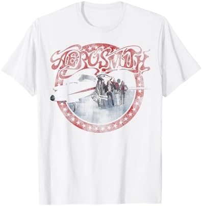 Impact Merchandising Aerosmith Aero Force Men's White Short Sleeve