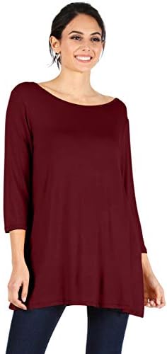 plus size flowy tunic tops