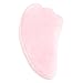CCbeauty Gua Sha Scraping Massage Tools Natural Stone Facial Rose Quartz Stone Jade Guasha Board for SPA Body Skin Neck Relax