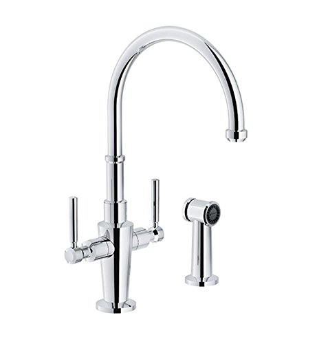 Franke Ffs5270 Absinthe Kitchen Faucet W Side Spray Polished On